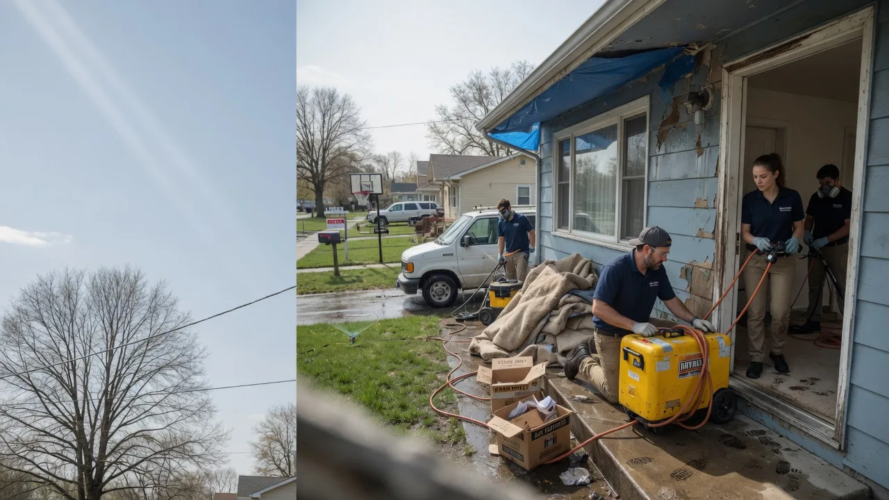 Basement Flood Cleanup in Sweet, ID near me